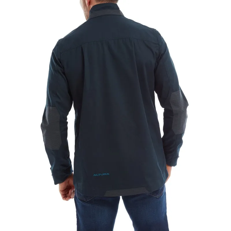 Altura Grid Field Jacket - Navy Blue-1